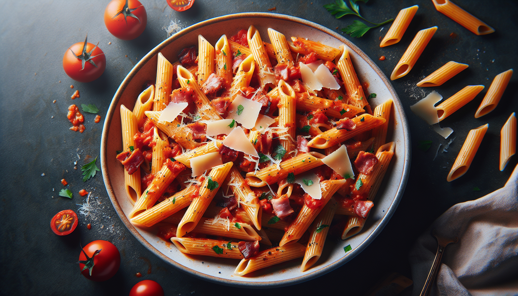 penne all amatriciana